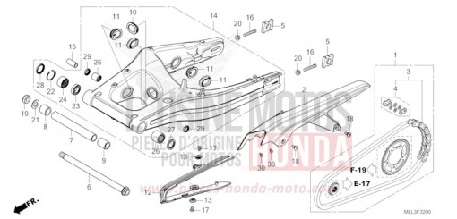 BRAS OSCILLANT CB1000S de 2025